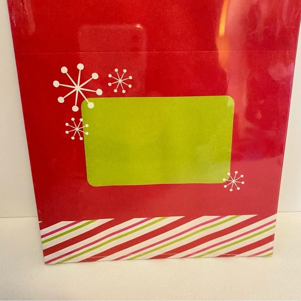 Christmas Two Sided Printable Self Mailers 50 Pieces & Party Planning Notebook
